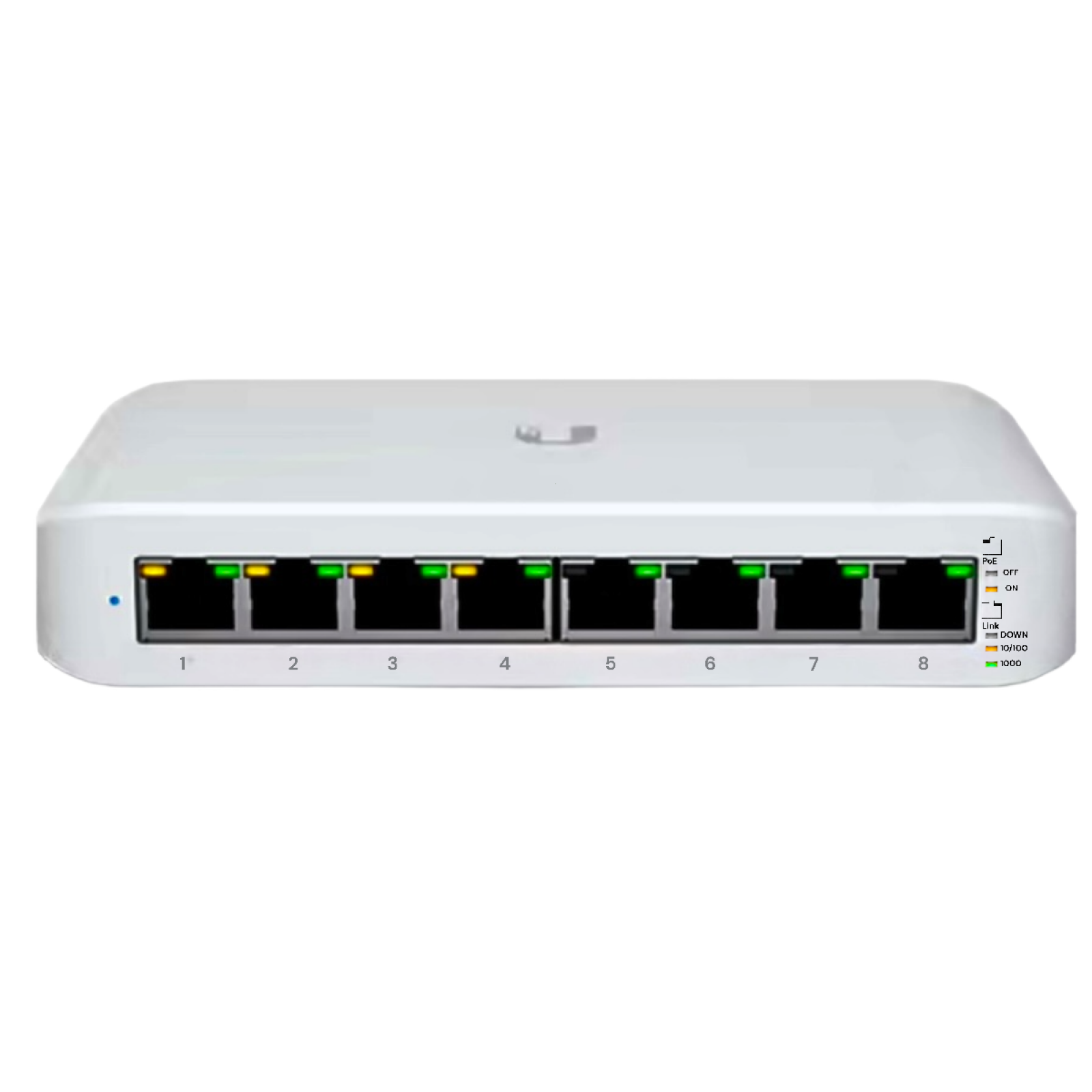 Switch 8 Portas Gerenciável PoE USW-LITE-8-PoE Ubiquiti
